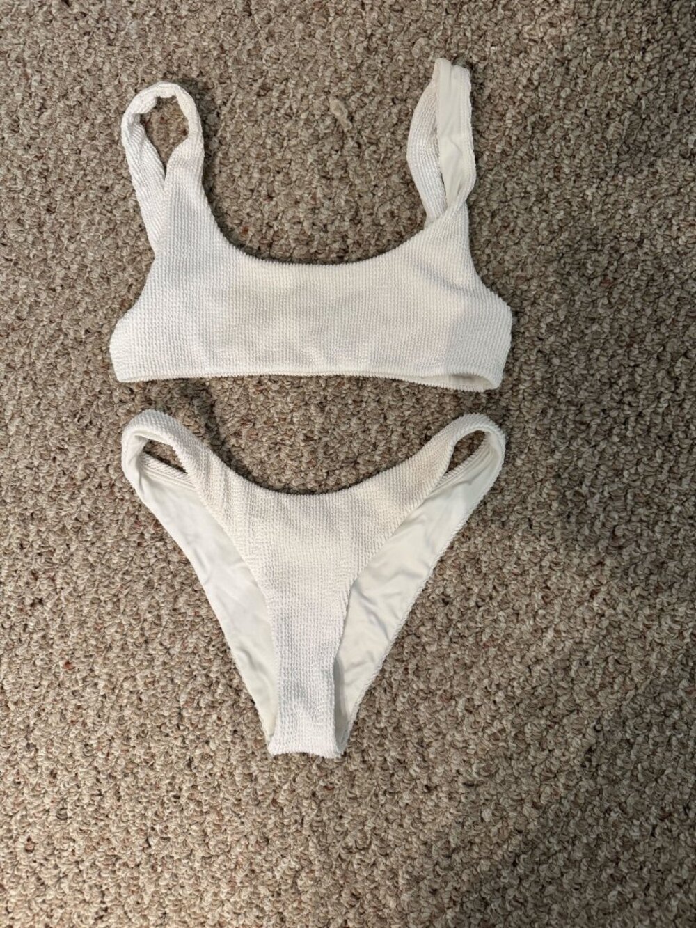 Daily Drills White Swimsuit - Picture 3 of 4